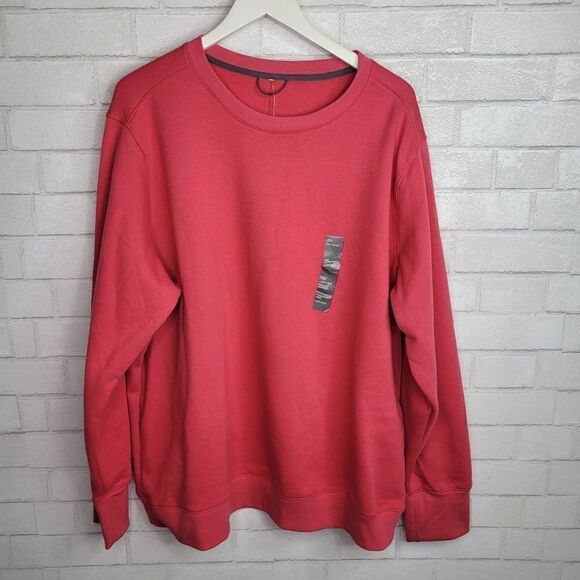 All In Motion Hot Pink Crew Neck Sweatshirt - Picture 1 of 5
